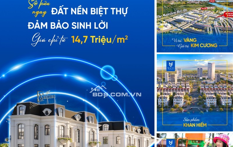 KHÁM PHÁ CƠ HỘI ĐẦU TƯ ĐẤT NỀN TẠI BẮC HỘI AN - THE MANSION HỘI AN